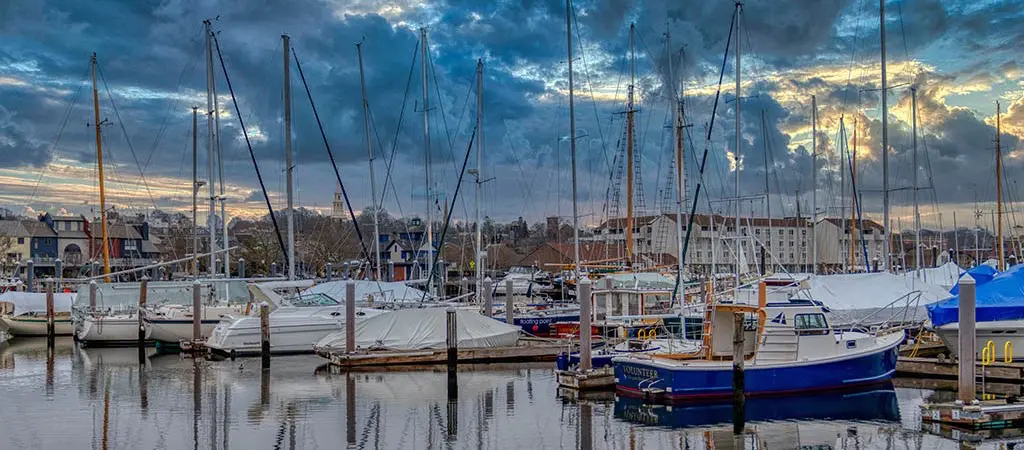 Rhode Island coastal landscape